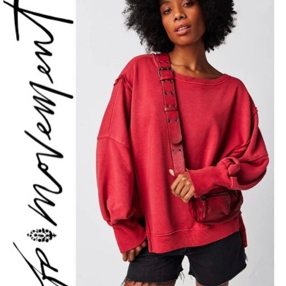 Free People We The Free Camden Sweatshirts NEW - Picture 5 of 10